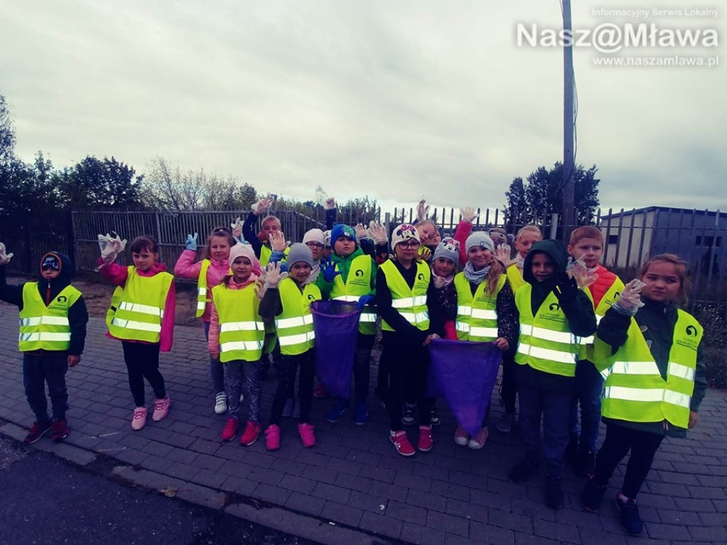 #sprzątaMY - mławscy uczniowie w akcji