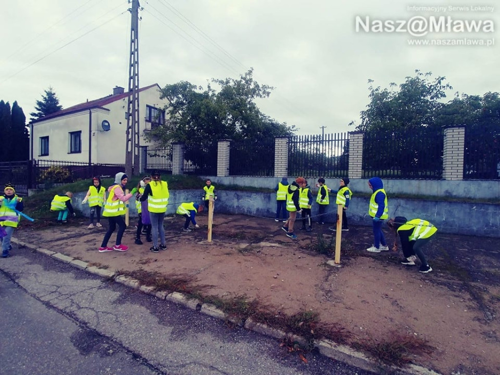 #sprzątaMY - mławscy uczniowie w akcji