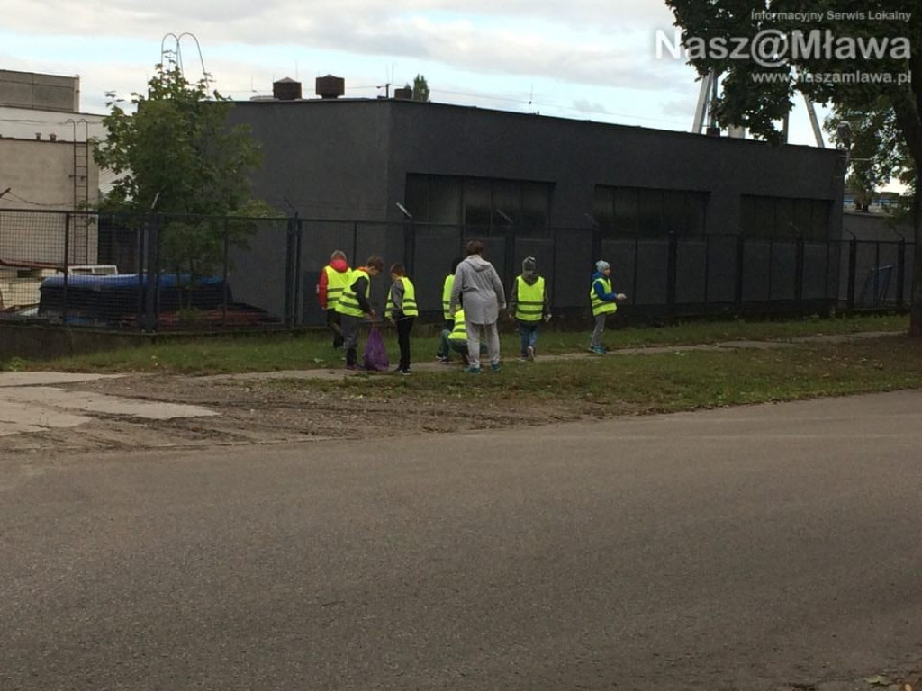 #sprzątaMY - mławscy uczniowie w akcji