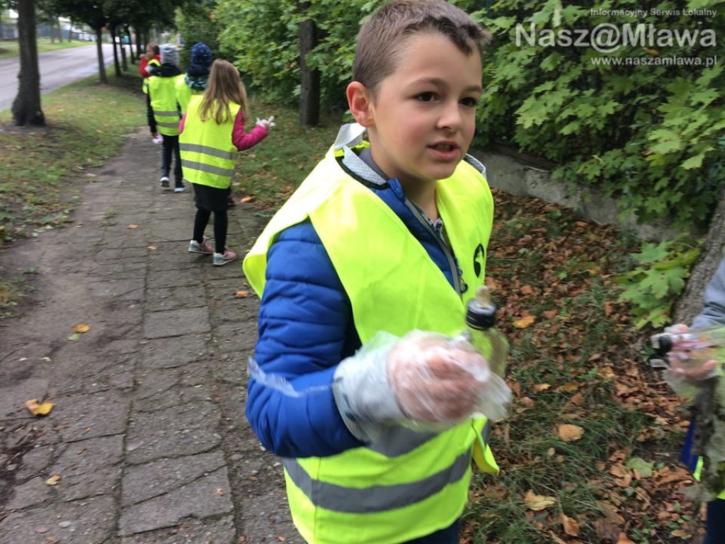 #sprzątaMY - mławscy uczniowie w akcji
