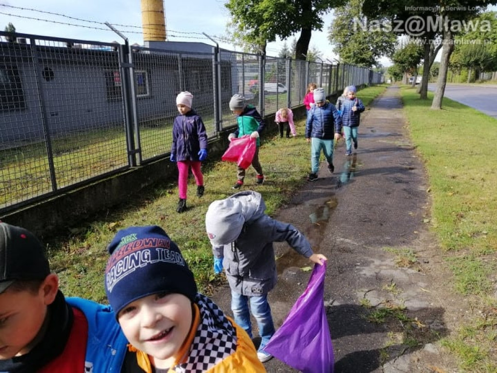 #sprzątaMY - mławscy uczniowie w akcji