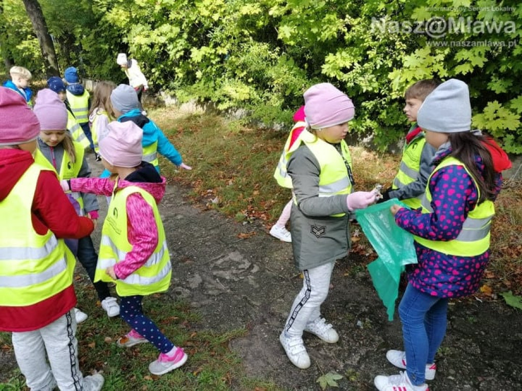 #sprzątaMY - mławscy uczniowie w akcji