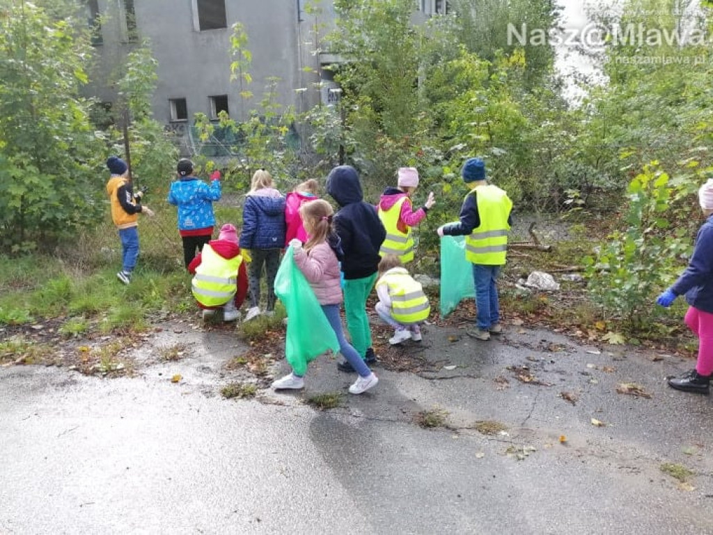 #sprzątaMY - mławscy uczniowie w akcji