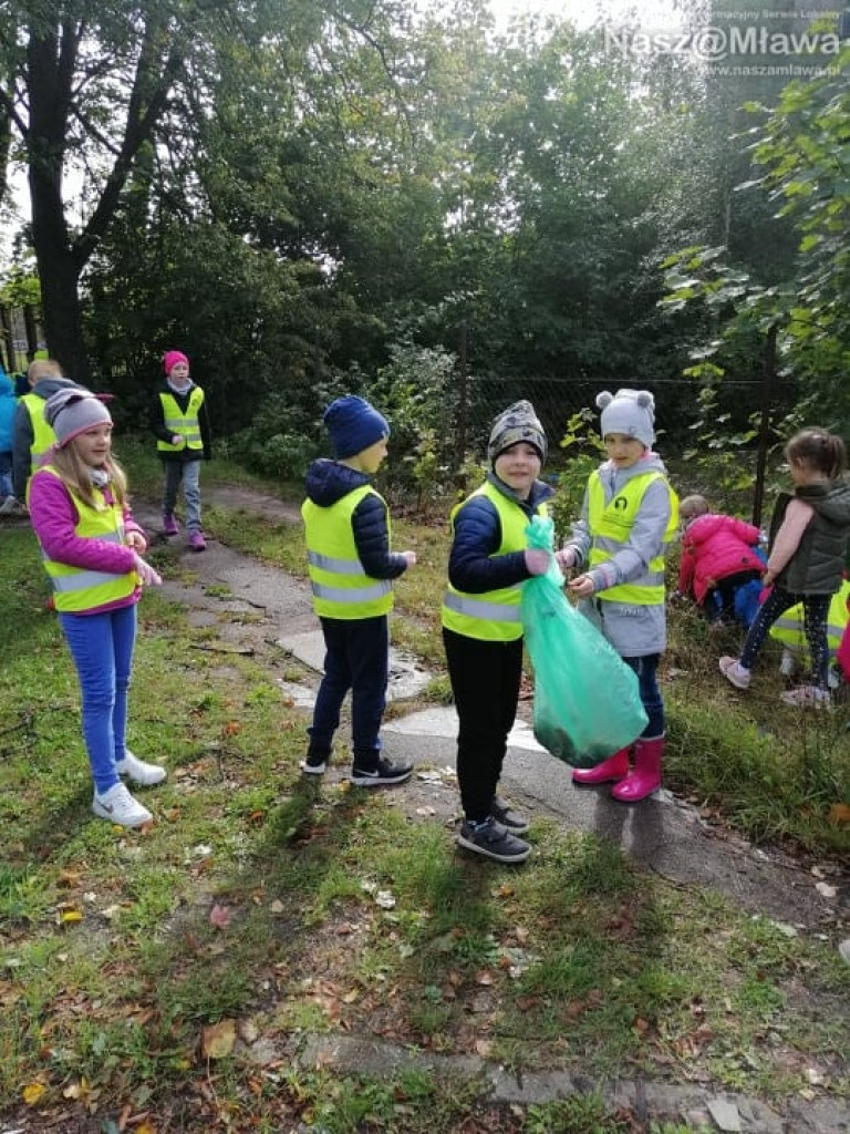 #sprzątaMY - mławscy uczniowie w akcji