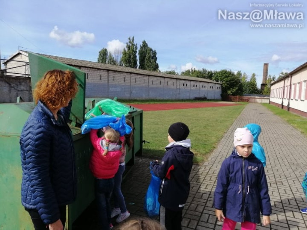#sprzątaMY - mławscy uczniowie w akcji