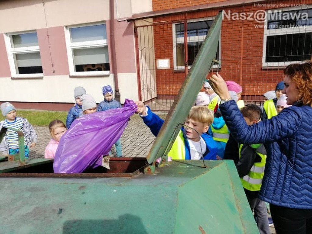 #sprzątaMY - mławscy uczniowie w akcji