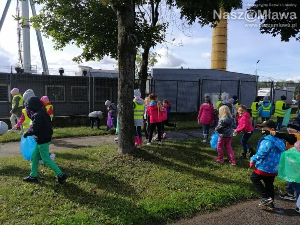 #sprzątaMY - mławscy uczniowie w akcji