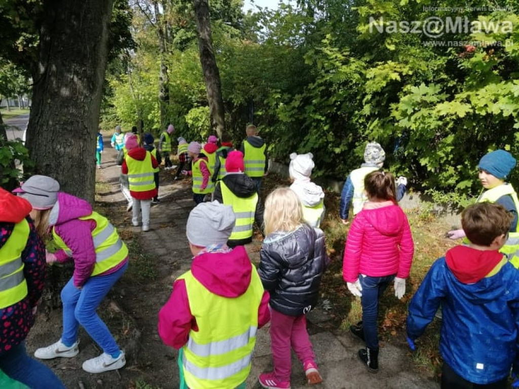 #sprzątaMY - mławscy uczniowie w akcji