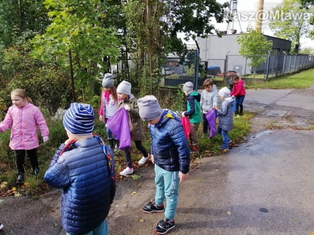 #sprzątaMY - mławscy uczniowie w akcji