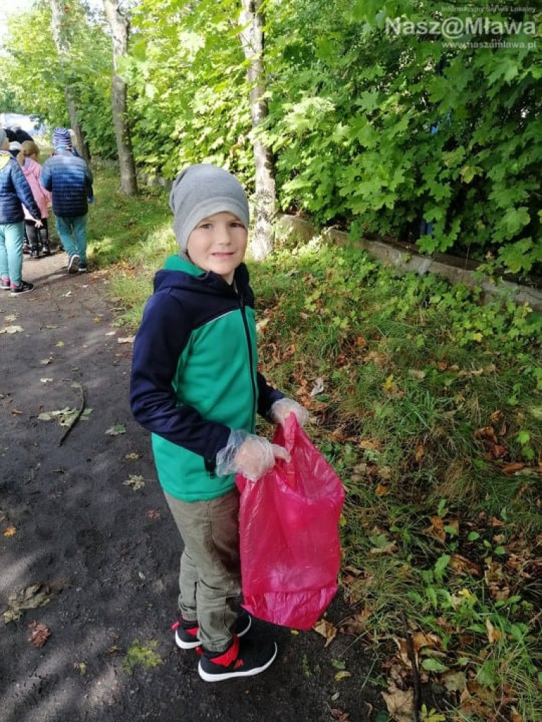 #sprzątaMY - mławscy uczniowie w akcji