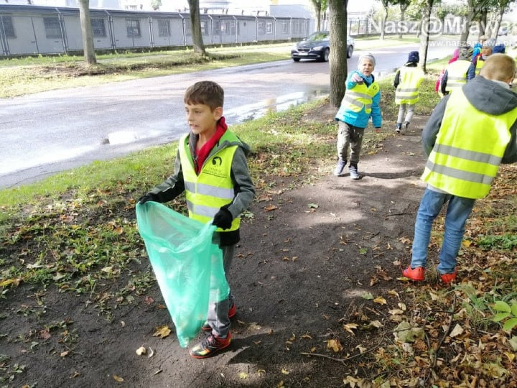 #sprzątaMY - mławscy uczniowie w akcji