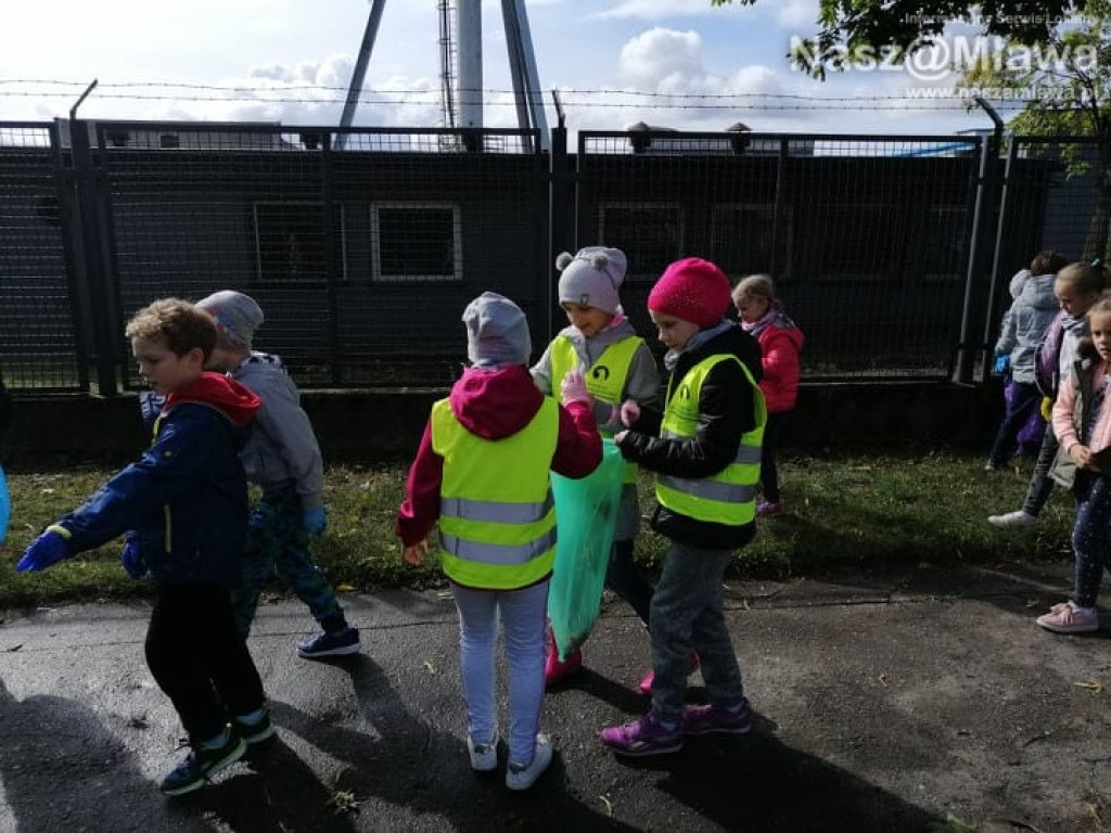 #sprzątaMY - mławscy uczniowie w akcji