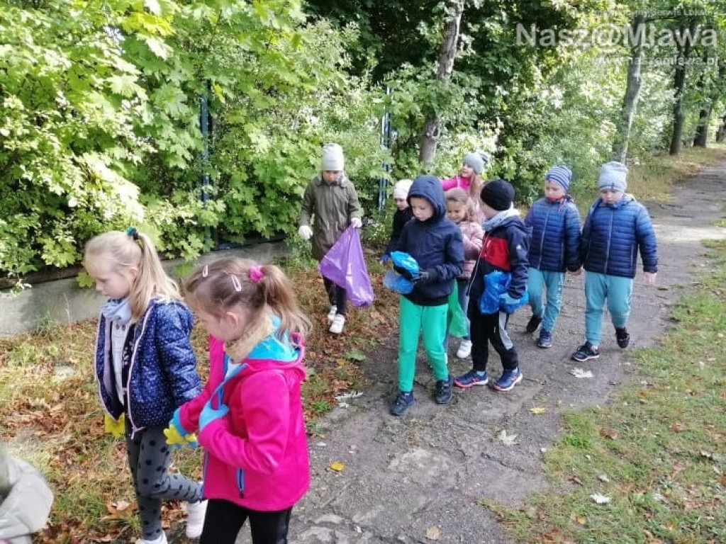 #sprzątaMY - mławscy uczniowie w akcji