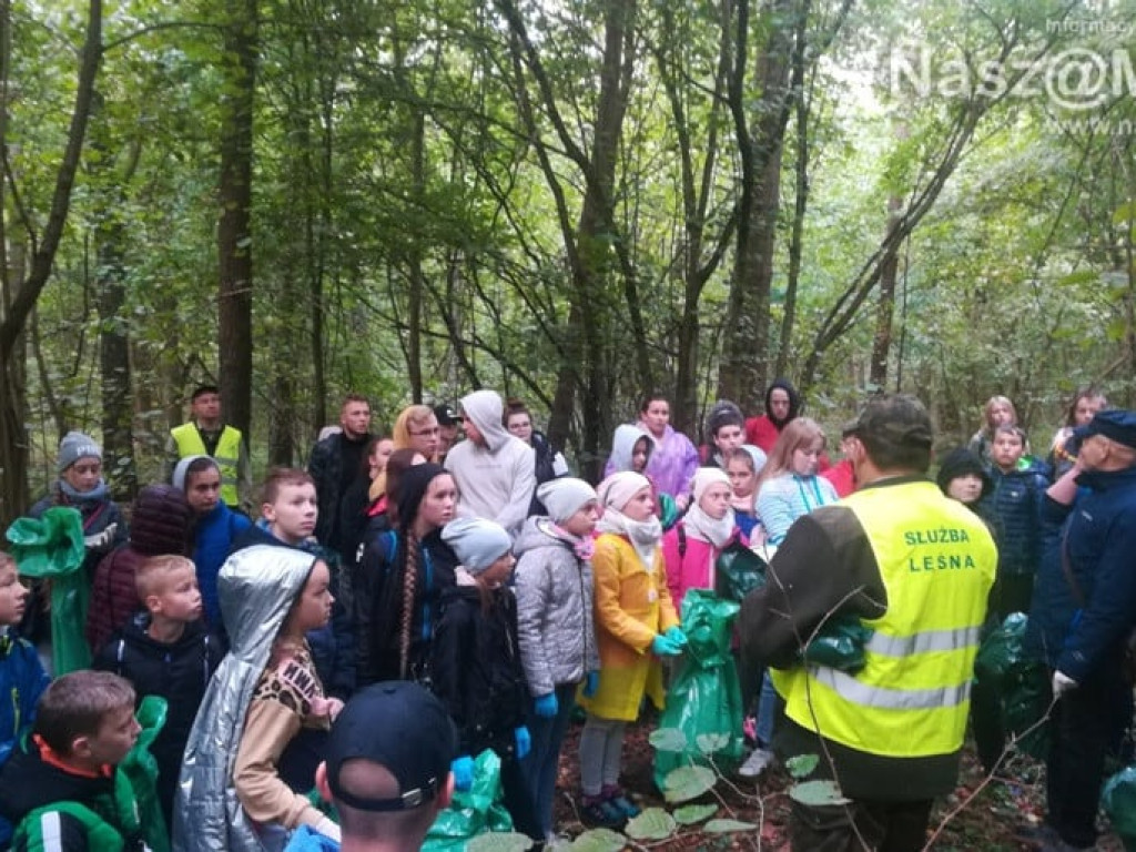 #sprzątaMY - mławscy uczniowie w akcji