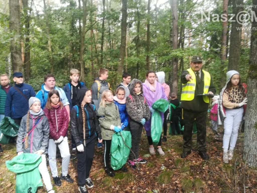 #sprzątaMY - mławscy uczniowie w akcji