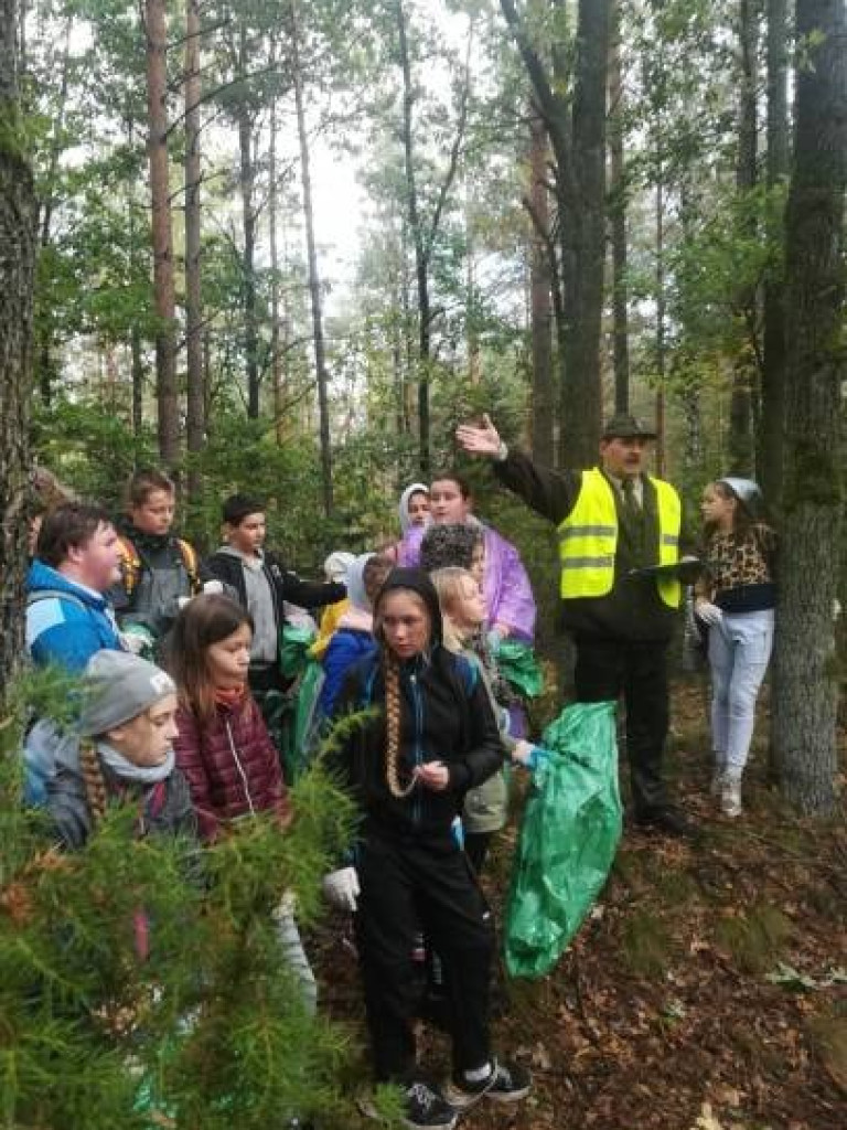 #sprzątaMY - mławscy uczniowie w akcji