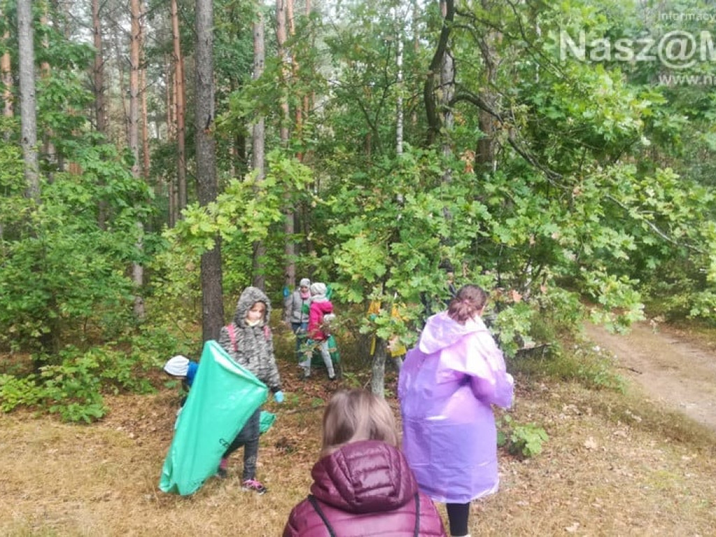 #sprzątaMY - mławscy uczniowie w akcji