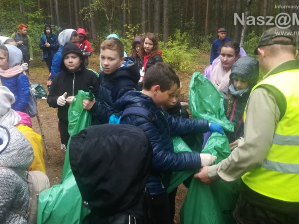 #sprzątaMY - mławscy uczniowie w akcji