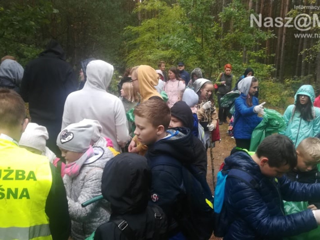 #sprzątaMY - mławscy uczniowie w akcji