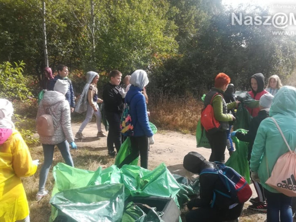 #sprzątaMY - mławscy uczniowie w akcji