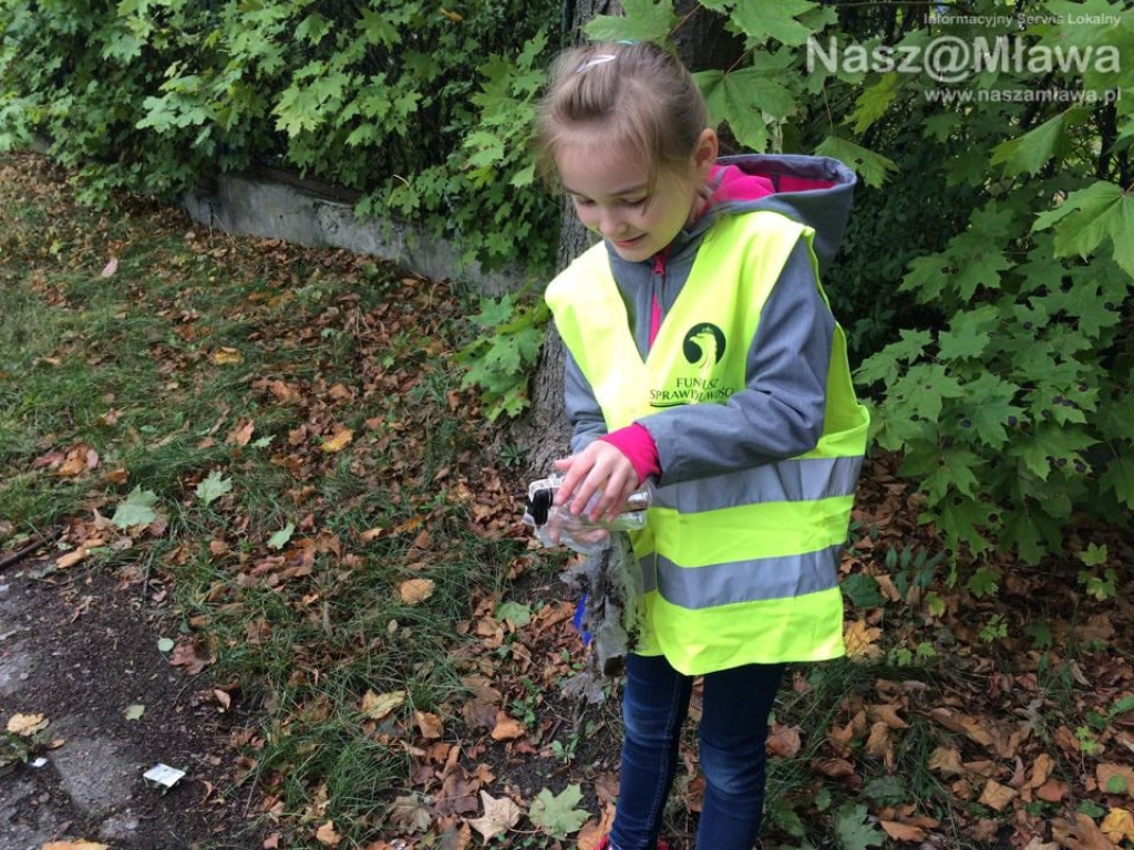 #sprzątaMY - mławscy uczniowie w akcji