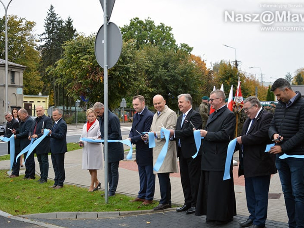 Wojsko na otwarciu ronda w Mławie. Fotorelacja