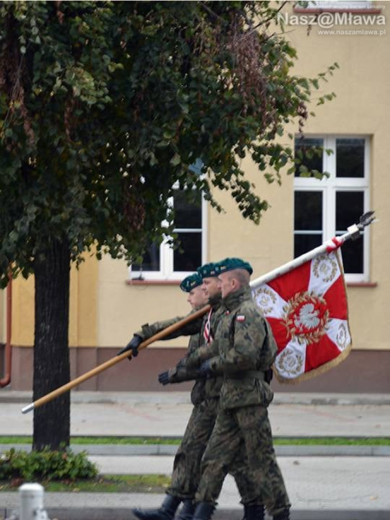 Wojsko na otwarciu ronda w Mławie. Fotorelacja