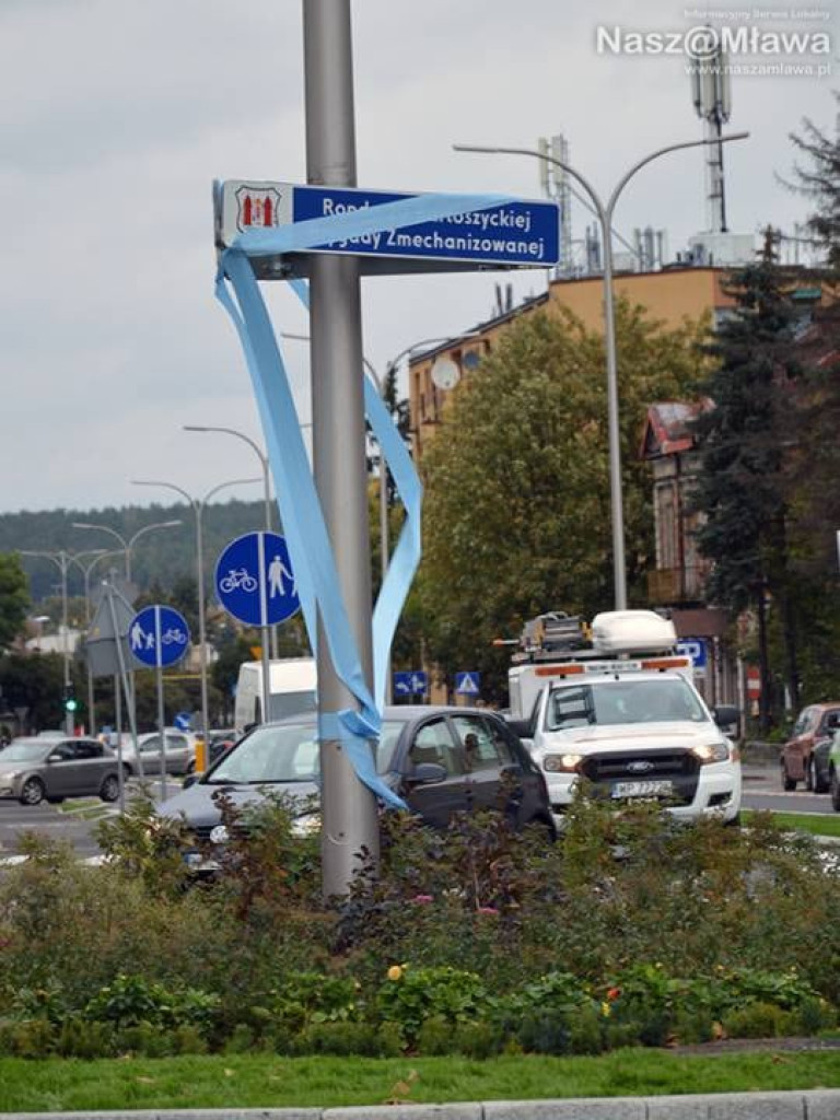 Wojsko na otwarciu ronda w Mławie. Fotorelacja