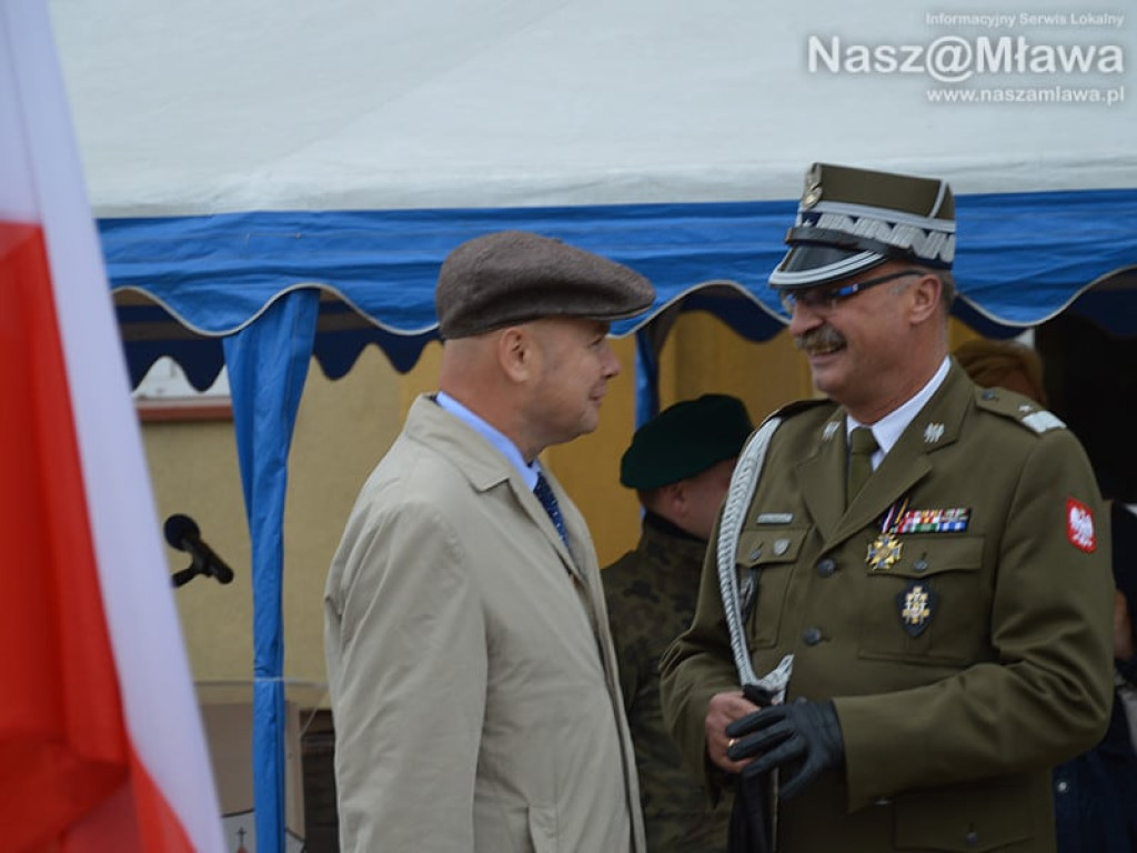 Wojsko na otwarciu ronda w Mławie. Fotorelacja