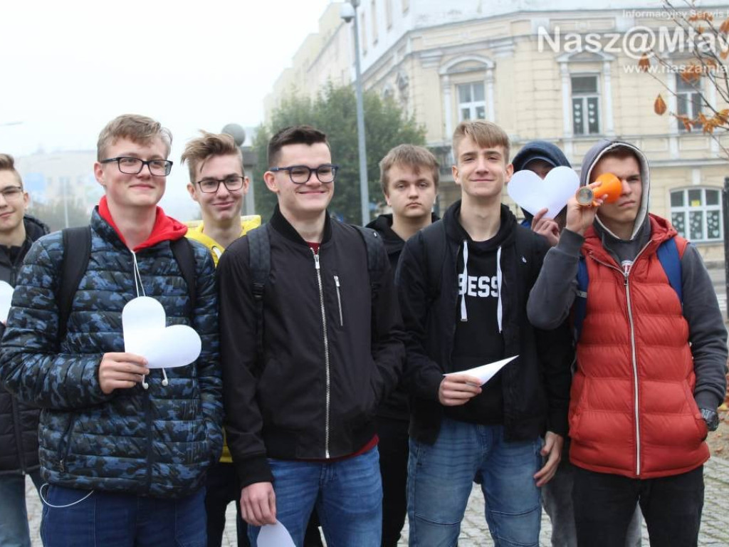 Marsz Białych Serc w Mławie