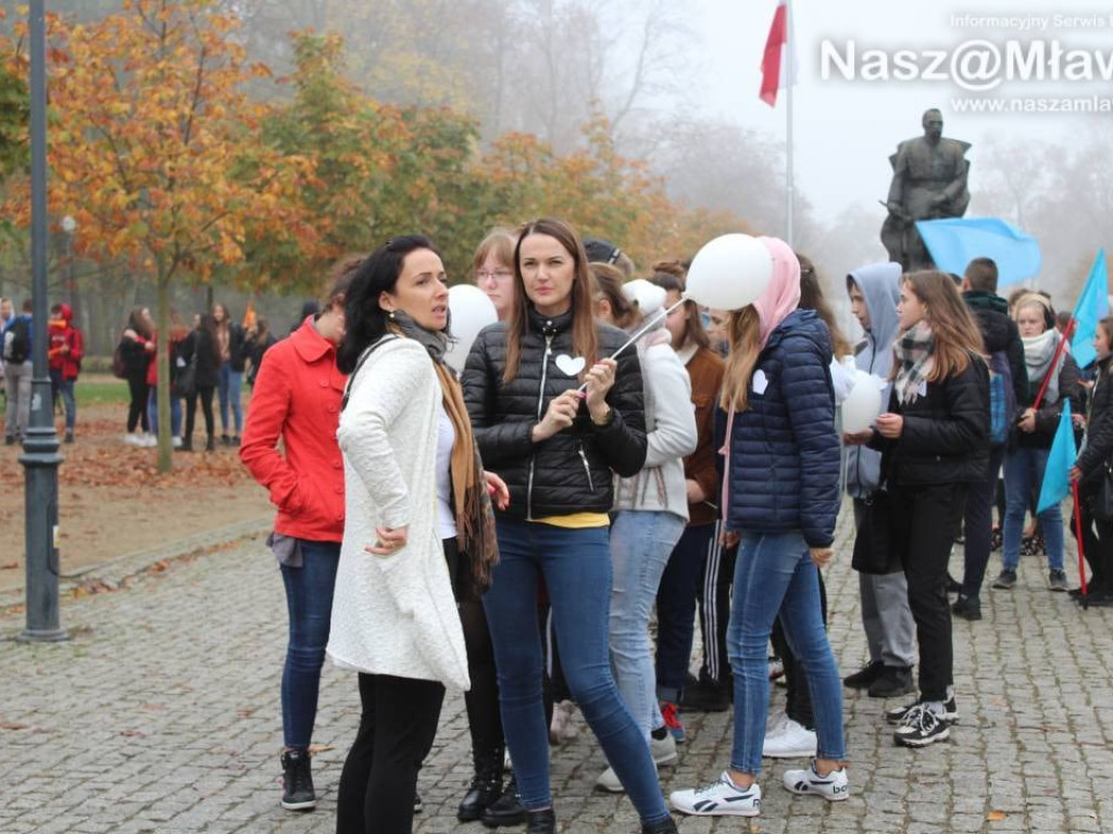 Marsz Białych Serc w Mławie