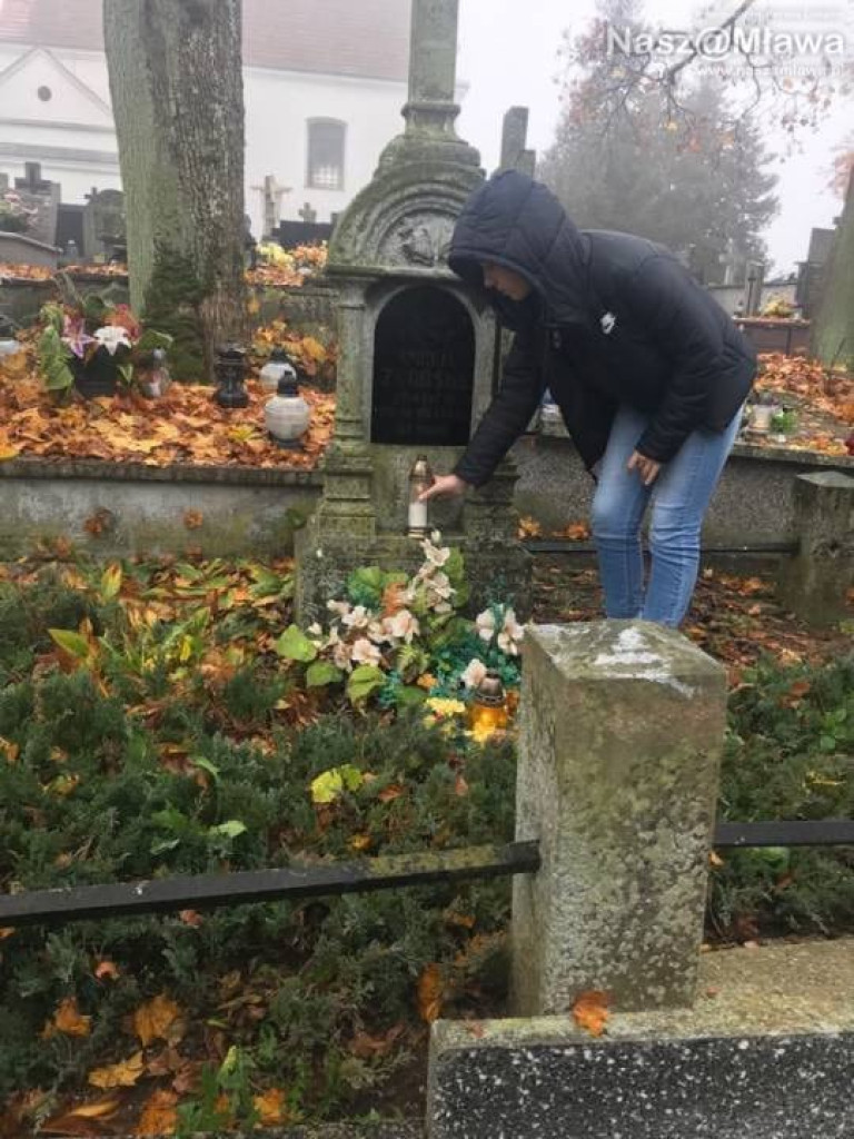 Pamiętali o mogiłach na mławskim cmentarzu