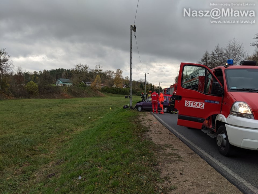 Wypadek w Mławce. Kobieta zginęła na miejscu [AKTUALIZACJA]