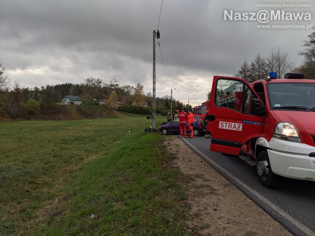 Wypadek w Mławce. Kobieta zginęła na miejscu [AKTUALIZACJA]
