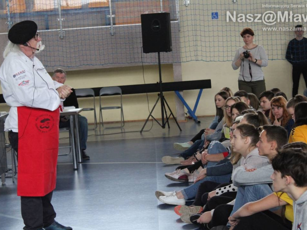 Znany szef kuchni Kurt Scheller w Mławie. FILMY I ZDJĘCIA