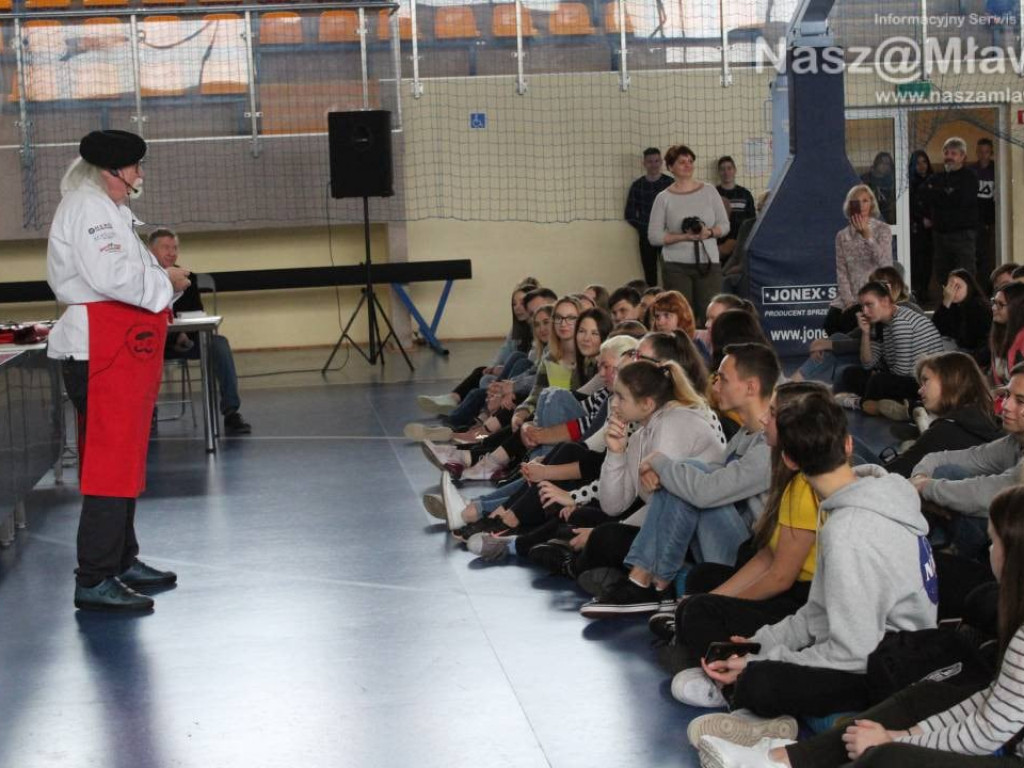 Znany szef kuchni Kurt Scheller w Mławie. FILMY I ZDJĘCIA