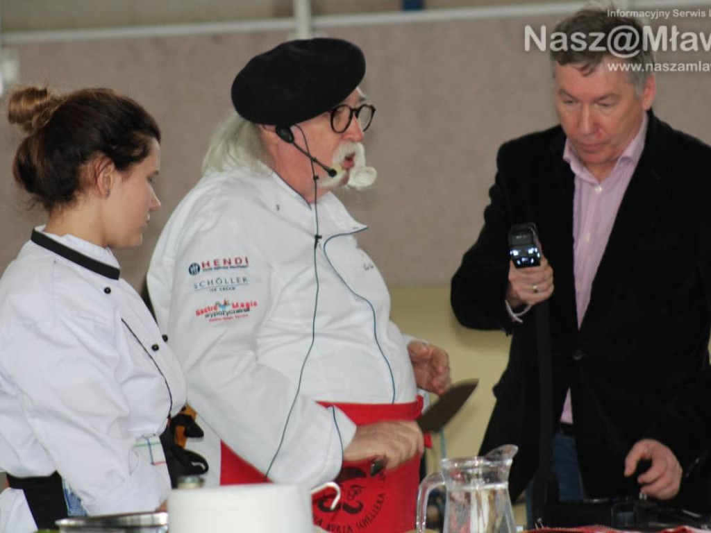 Znany szef kuchni Kurt Scheller w Mławie. FILMY I ZDJĘCIA