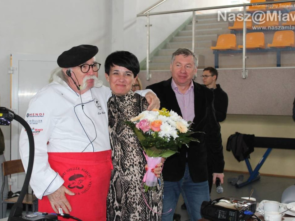 Znany szef kuchni Kurt Scheller w Mławie. FILMY I ZDJĘCIA