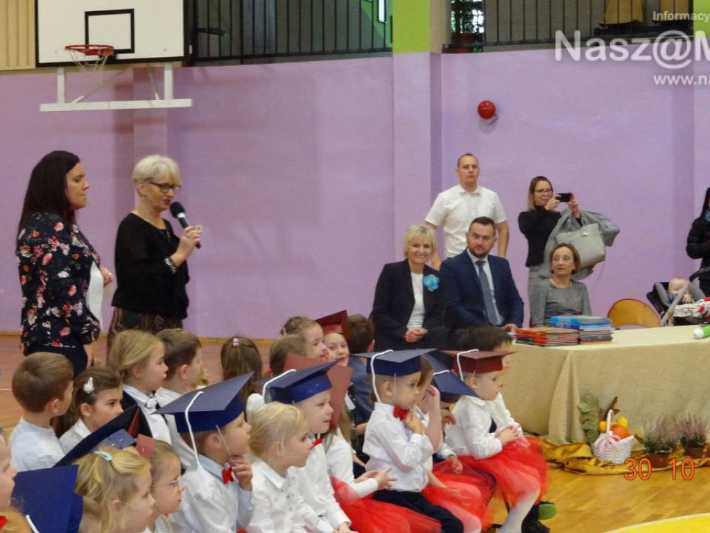 Pasowanie przedszkolaka w 