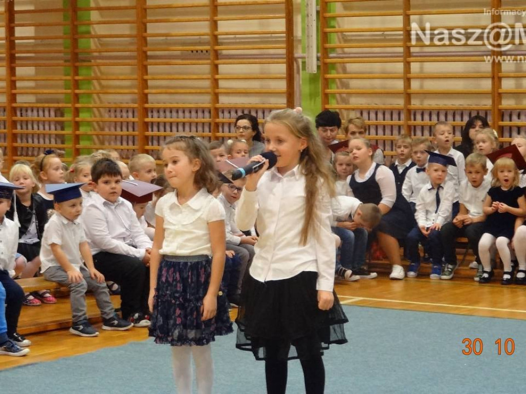 Pasowanie przedszkolaka w 