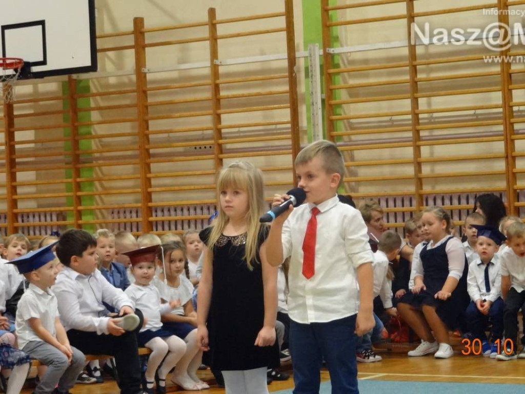 Pasowanie przedszkolaka w 