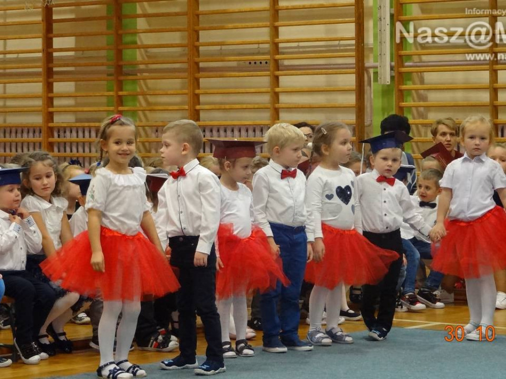 Pasowanie przedszkolaka w 