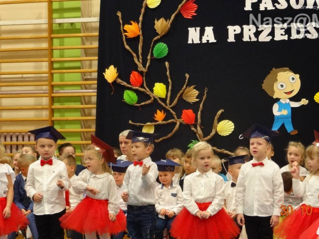 Pasowanie przedszkolaka w 