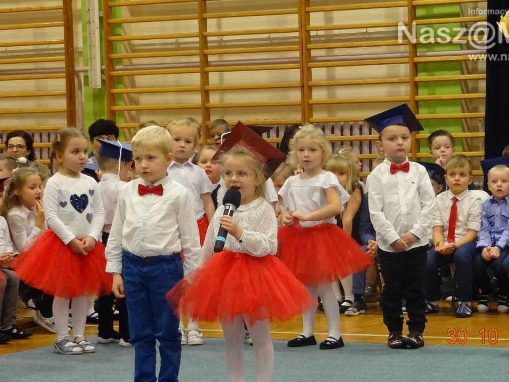 Pasowanie przedszkolaka w 