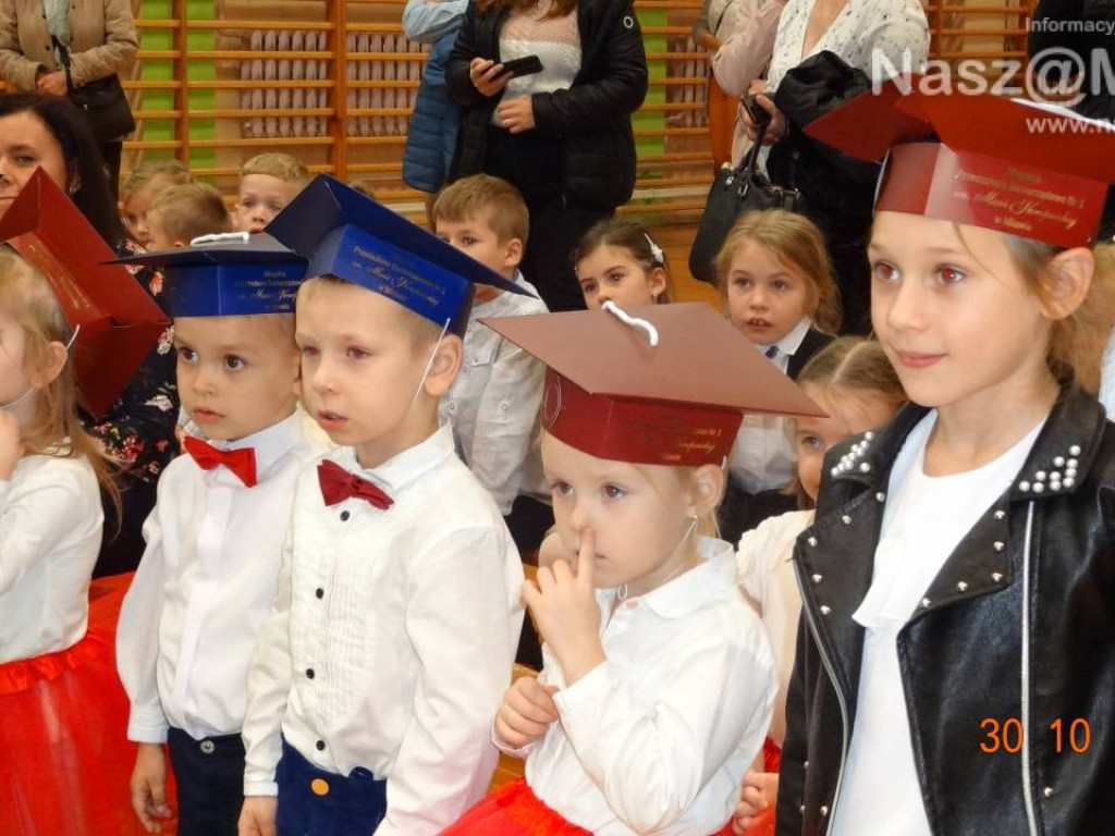 Pasowanie przedszkolaka w 