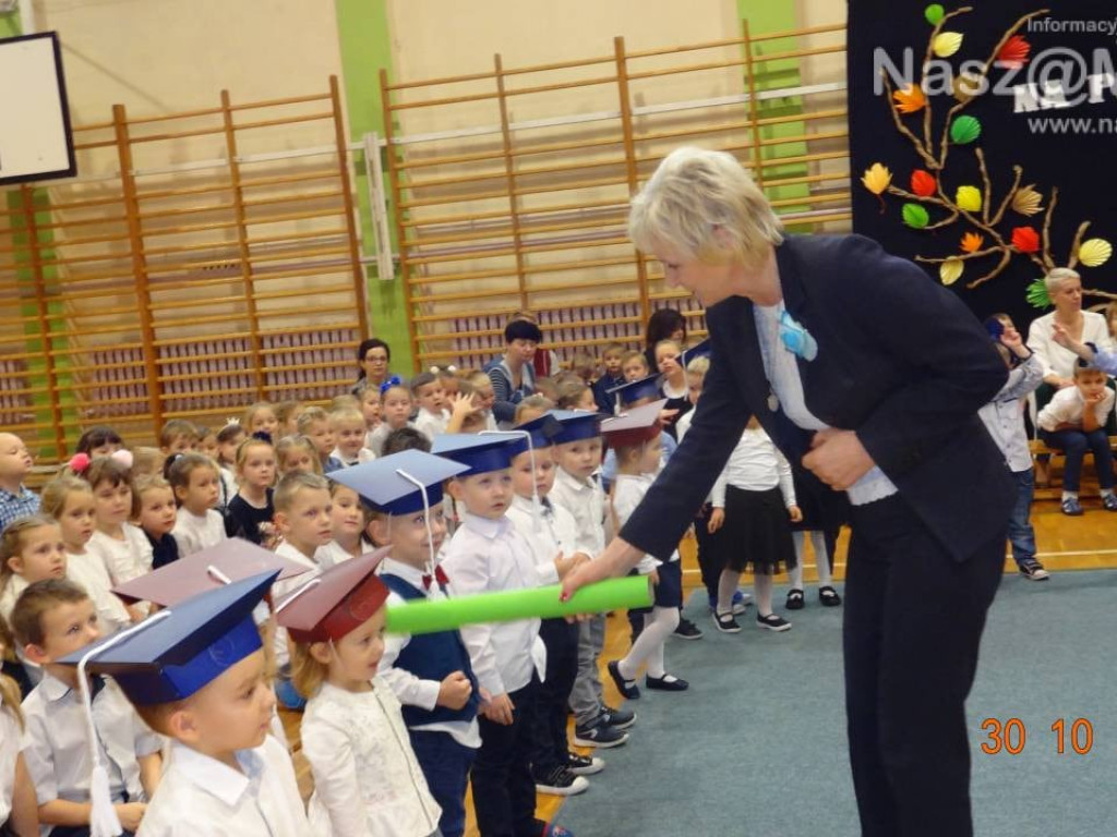 Pasowanie przedszkolaka w 