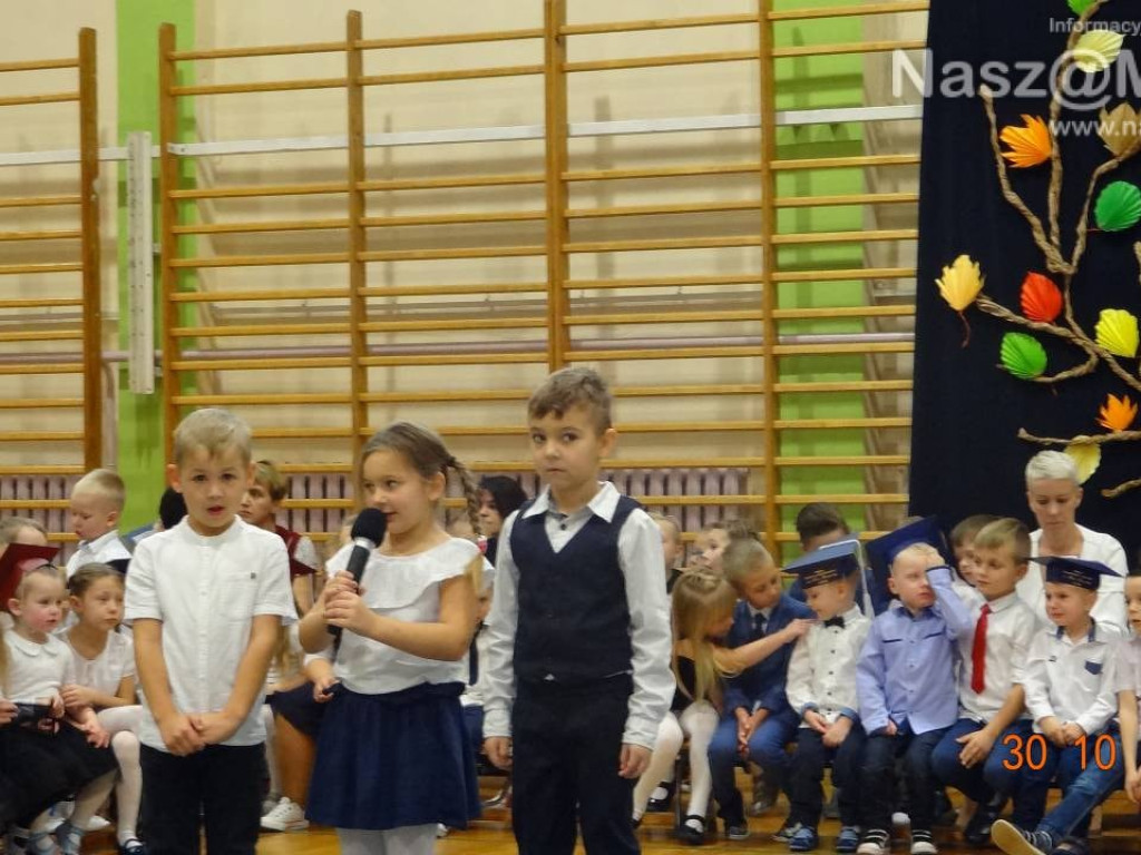 Pasowanie przedszkolaka w 