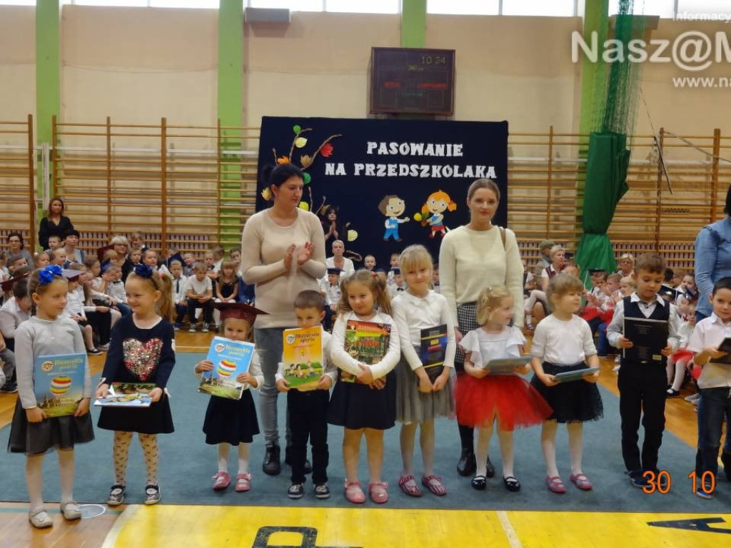 Pasowanie przedszkolaka w 