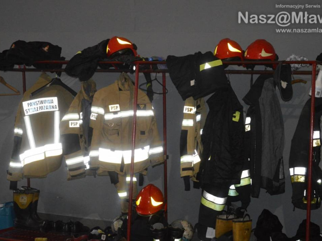 Mława. Strażacy dostali 