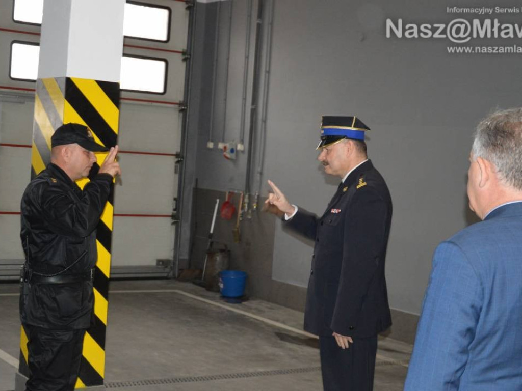 Mława. Strażacy dostali 